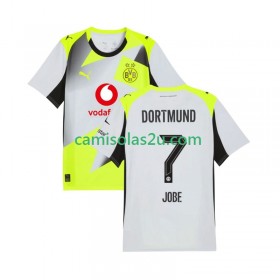Camisolas de futebol borussia dortmund Jobe Bellingham 7 Equipamento Alternativa 2025/26 Manga Curta
